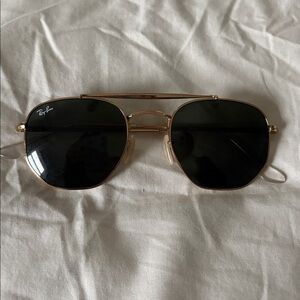 Ray-Ban Classic Gold Frame Sunglasses